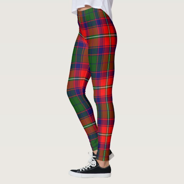 Scotstee Klan Roxburgh Tartan Women Leggings (Vänster)