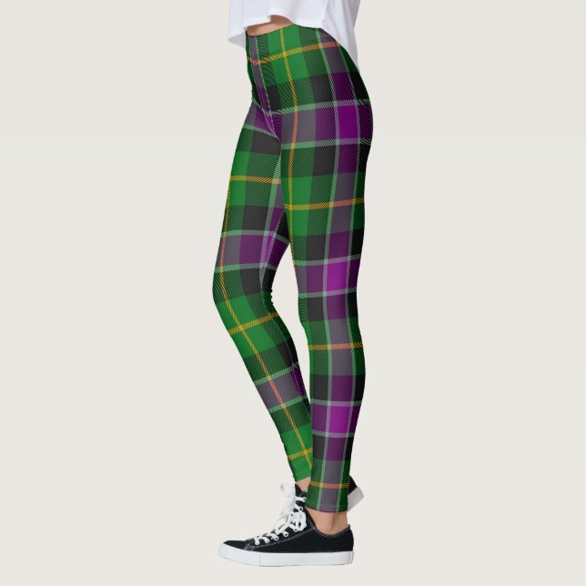 Scotstee Klan Selkirk Tartan Women Leggings (Vänster)