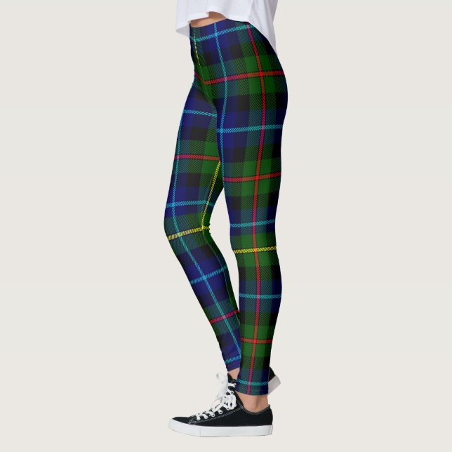 Scotstee Klan Smith Modern Tartan Women Leggings (Vänster)