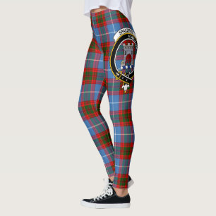 Scotstee Klan Spalding Vapensköld Tartan Women Leg Leggings