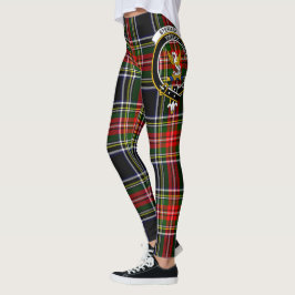 Scotstee Klan Stewart High Stewards Vapensköld Tar Leggings