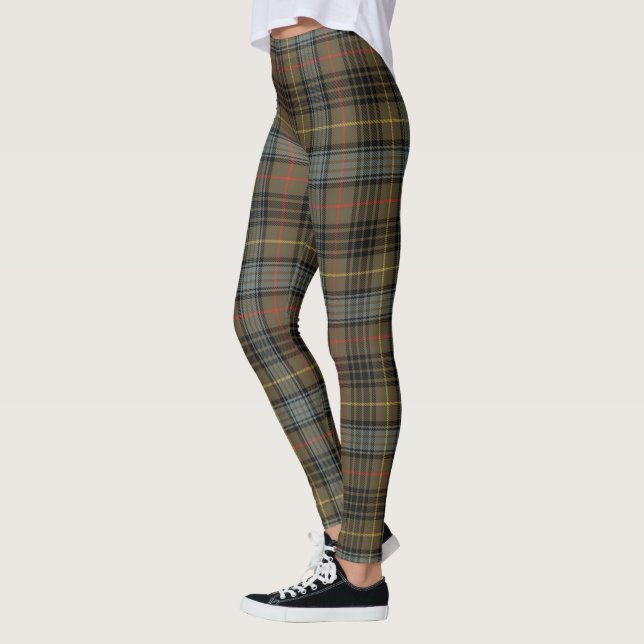 Scotstee Klan Stewart Hunting Weasted Tartan Leggings (Vänster)