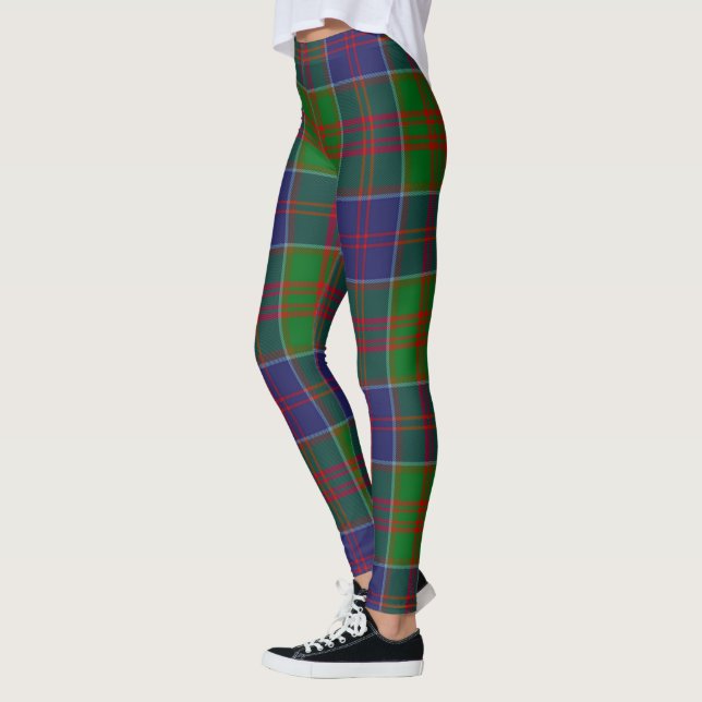 Scotstee Klan Stewart of Appin Hunting Tartan Wome Leggings (Vänster)