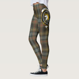 Scotstee Klan Stewart Old Weasted Vapensköld Tarta Leggings