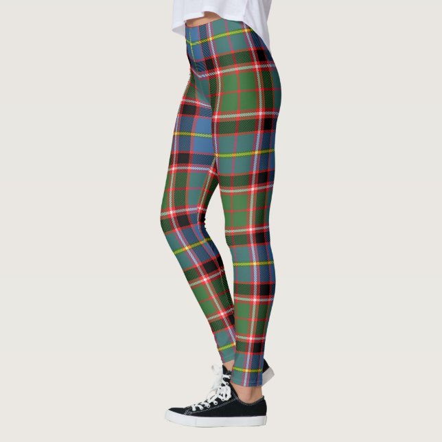 Scotstee Klan Stirling Tartan Women Leggings (Vänster)