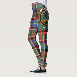 Scotstee Klan Stirling Vapensköld Tartan Women Leg Leggings