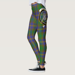 Scotstee Klan Strange Balcaskie Vapensköld Tartan Leggings