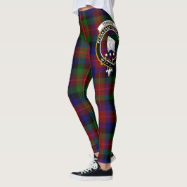 Scotstee Klan Tennant Vapensköld Tartan Women Legg Leggings