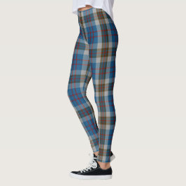 Scotstee Klan Thomson Blue Tartan Women Leggings