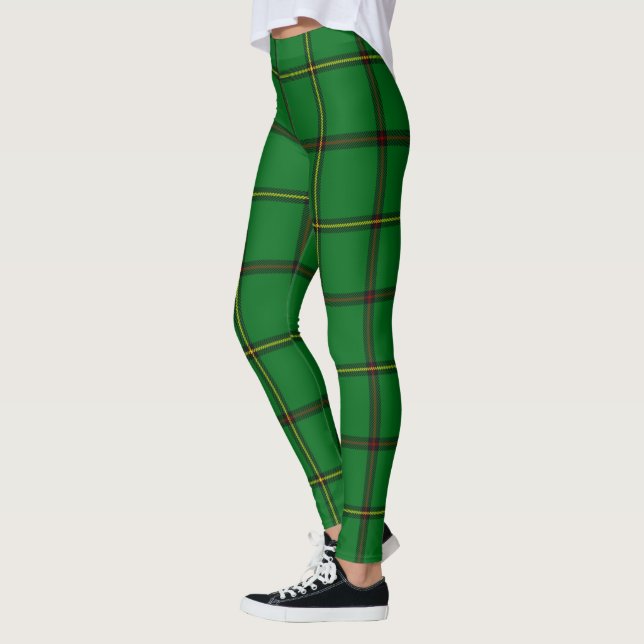 Scotstee Klan Tribe of Mar Tartan Women Leggings (Vänster)