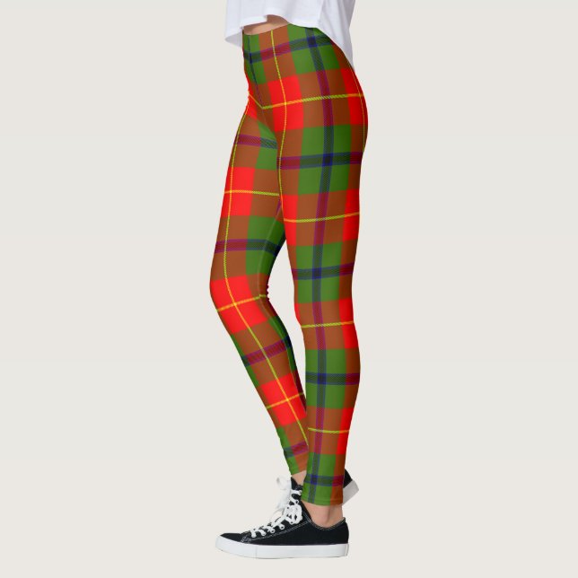 Scotstee Klan Turnbull Tartan Women Leggings (Vänster)