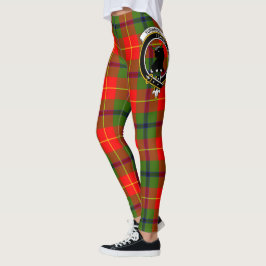 Scotstee Klan Turnbull Vapensköld Tartan Women Leg Leggings
