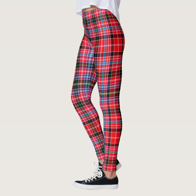 Scotstee Klan Udny Tartan Women Leggings (Vänster)