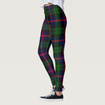 Scotstee Klan Urquhart Tartan Women Leggings