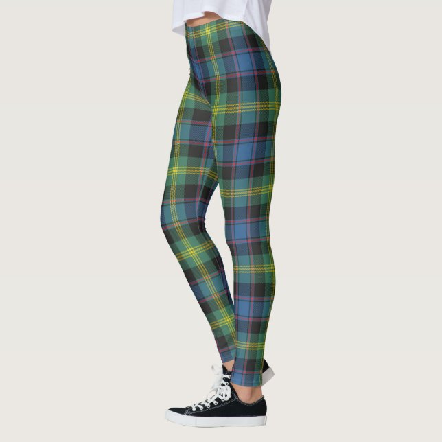 Scotstee Klan Watson Ancient Tartan Women Leggings (Vänster)