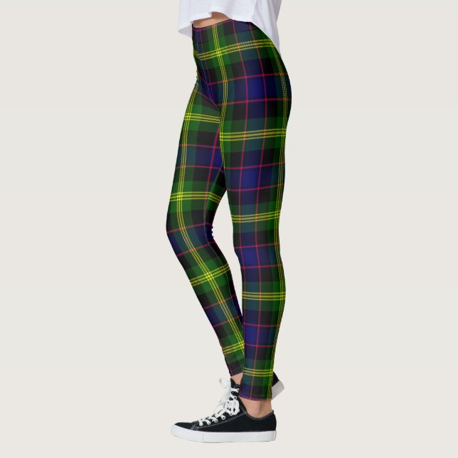Scotstee Klan Watson Modern Tartan Women Leggings (Vänster)