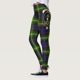Scotstee Klan Watson Modern Vapensköld Tartan Wome Leggings