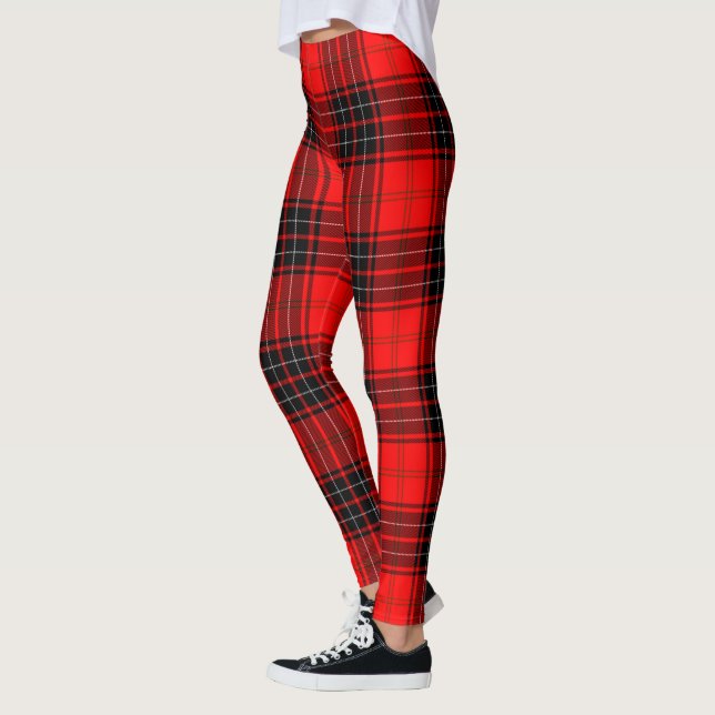 Scotstee Klan Wemyss Tartan Women Leggings (Vänster)