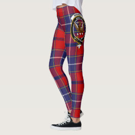 Scotstee Klan Wishart Vapensköld Tartan Women Legg Leggings