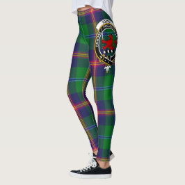 Scotstee Klan Young Vapensköld Tartan Women Leggin Leggings