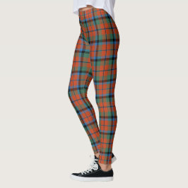 Scotstee Klane MacNaughton Gammal Tartan Kvinnor Leggings