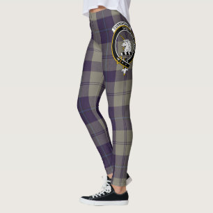 Scotstee klanen Cunningham Dress Blue Dansare Cres Leggings