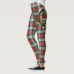 Scotstee klanen Graham Crest Tartan Damstrumpor Leggings