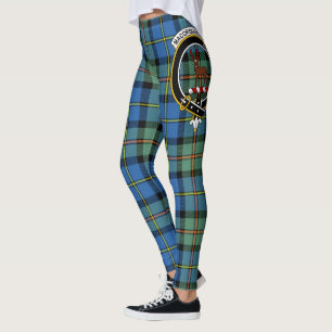Scotstee klanen MacCorquodale vapensköld tartan kv Leggings