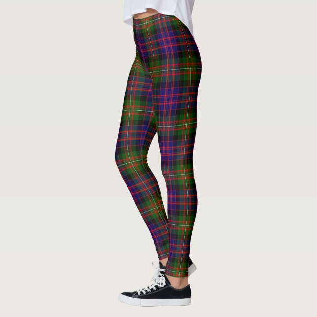 Scotstee Klanen MacDonell Of Glengarry Modern Tart Leggings (Vänster)