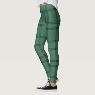 Scotstee Klanen Ross Jakt Gammal Tartan Kvinnor Leggings