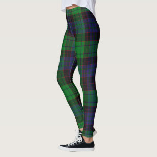 Scotstee klanen Stewart gammalt modern tartan kvin Leggings