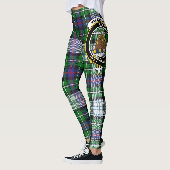 Scotstee Klansläkt MacKenzie Klänning Modernt Vape Leggings (Vänster)
