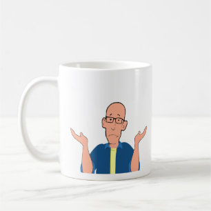 Scott Adams Parody Tecknad Kaffemugg
