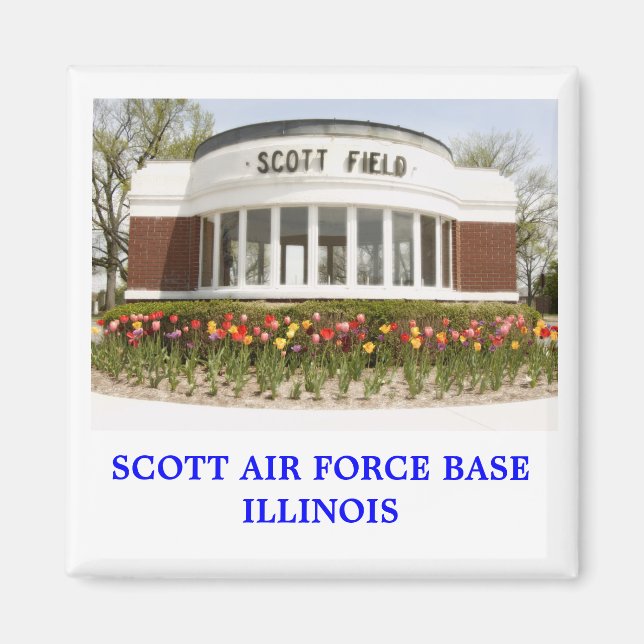 Scott AFB Magnet (Framsidan)