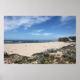 Scott Bäck Beach Hwy 1 Poster
