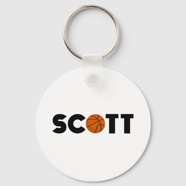 Scott Basketball Nyckelring (Framsida)