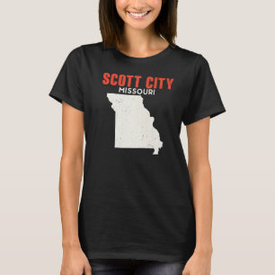 Scott City Missouri USA State America Travel Misso T Shirt