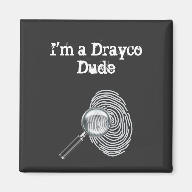 Scott Drayco Mystery Series-fans Magnet (Framsidan)