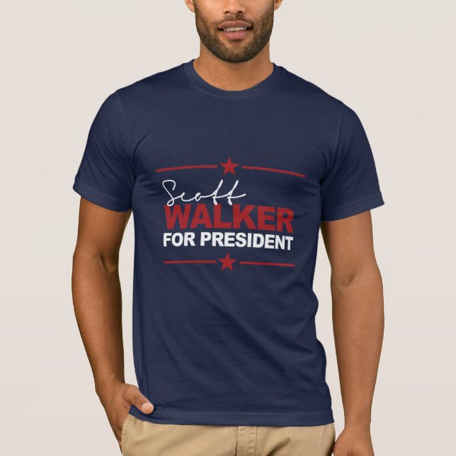 Scott fotgängare för häfte för president 2016 tröja (Framsida)
