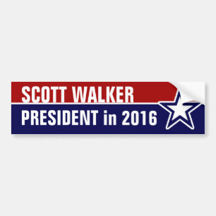 Scott fotgängare i 2016 bildekal