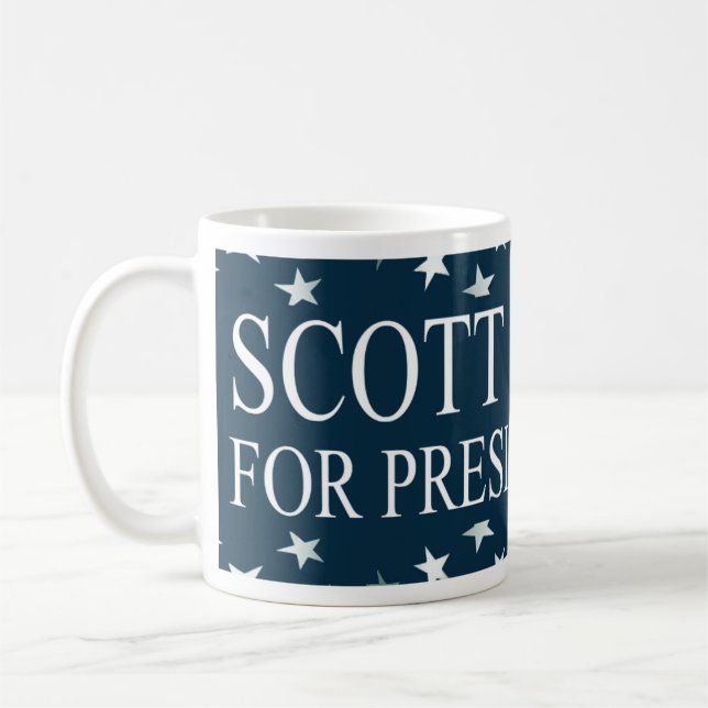 Scott fotgängarepresident 2016 kaffemugg (Vänster)