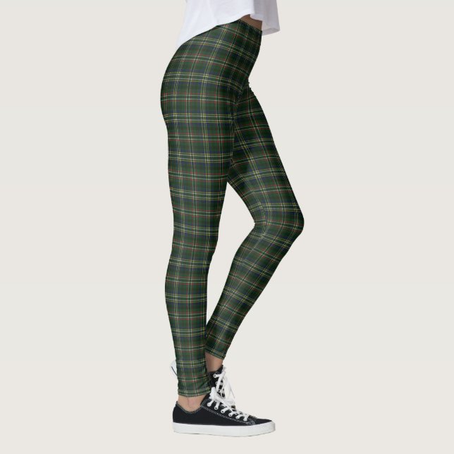 Scott Grönt Modern Original Scottish Tartans Leggings (Höger)