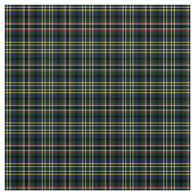 Scott Grönt Modern Tartan Tyg (Provkarta)