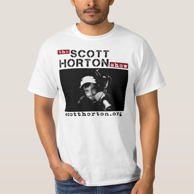Scott Horton Show Tee Shirt (Framsida)