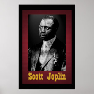 Scott Joplin 36 x 24 affisch