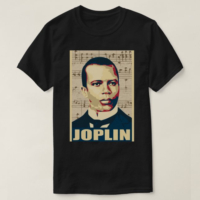Scott Joplin Classic T-Shirt (Design framsida)