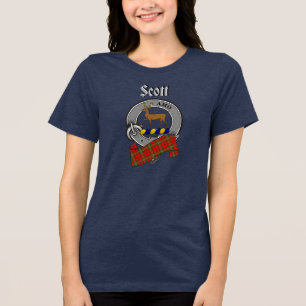 Scott Klan Badge & Tartan T-Shirt