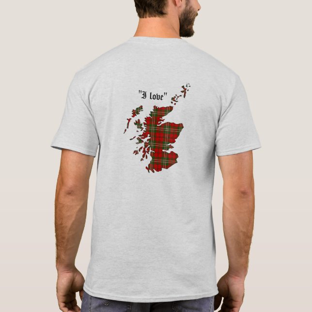 Scott Klan Badge Vuxen Raglan T Shirt (Baksida)