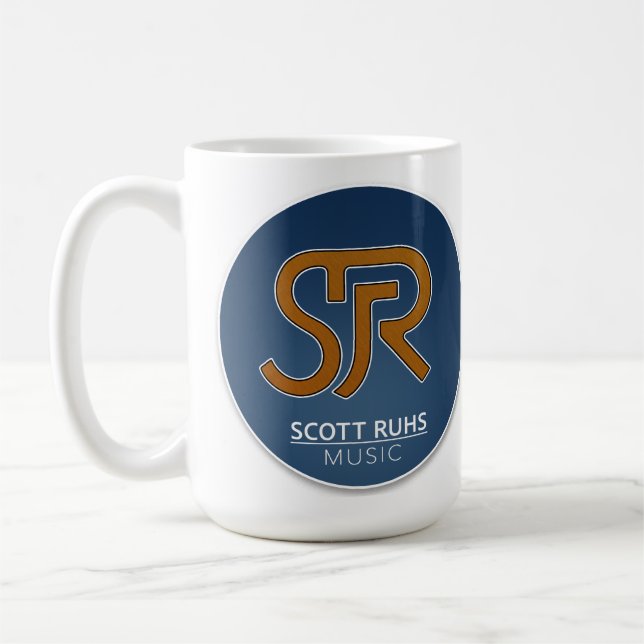 Scott Ruhs Logo Kaffemugg (Vänster)