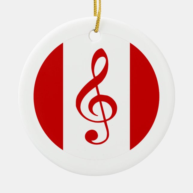 Scott Ruhs Logotyp Julgransprydnad Keramik (Framsidan)